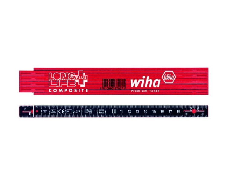 Wiha Duimstok LongLife® Plus Composite 2 m metrisch, 10 dele