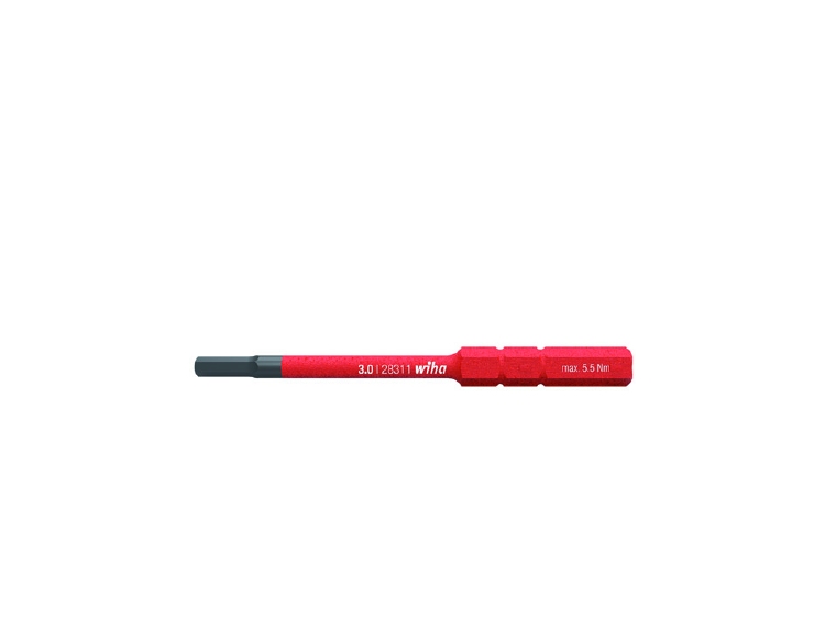 Wiha Bit slimBit electric zeskant (37225) 4 x 75 mm 4st.