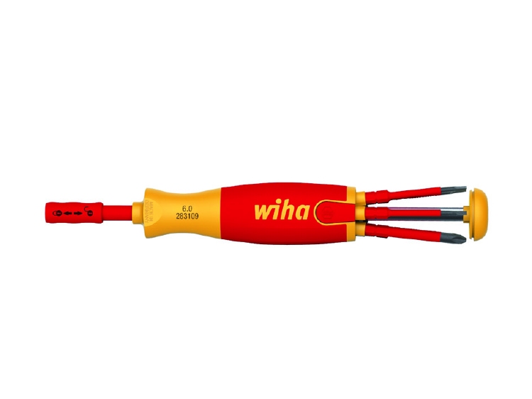 Wiha Schroevendraaier met bitmagazijn LiftUp electric Philli