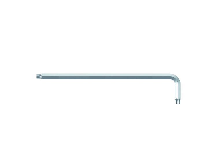 Wiha Stiftsleutel TORX® titaanzilver (39107) T6 x 80 mm, 15