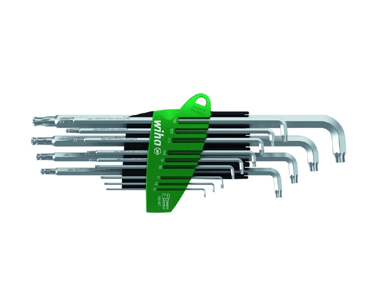 Wiha Stiftsleutelset in ProStar houder Stubby TORX® kogelkop