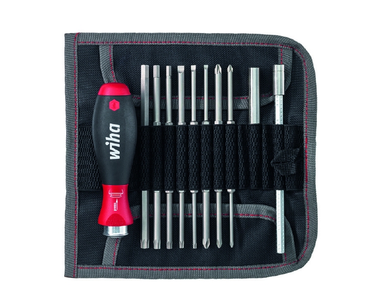 Wiha Bit set montage 19-delig in etui (41223) 1st.