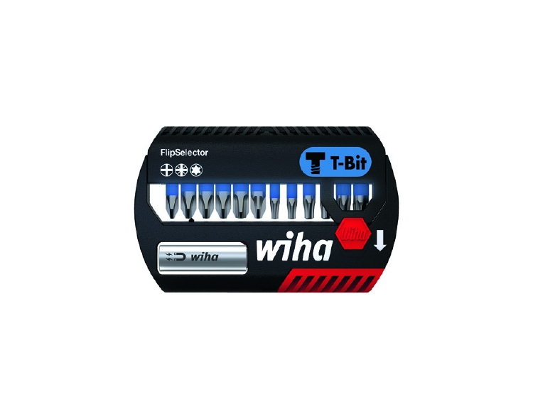 Wiha Bitset FlipSelector T-bit 25 mm  Phillips, Pozidriv, TO