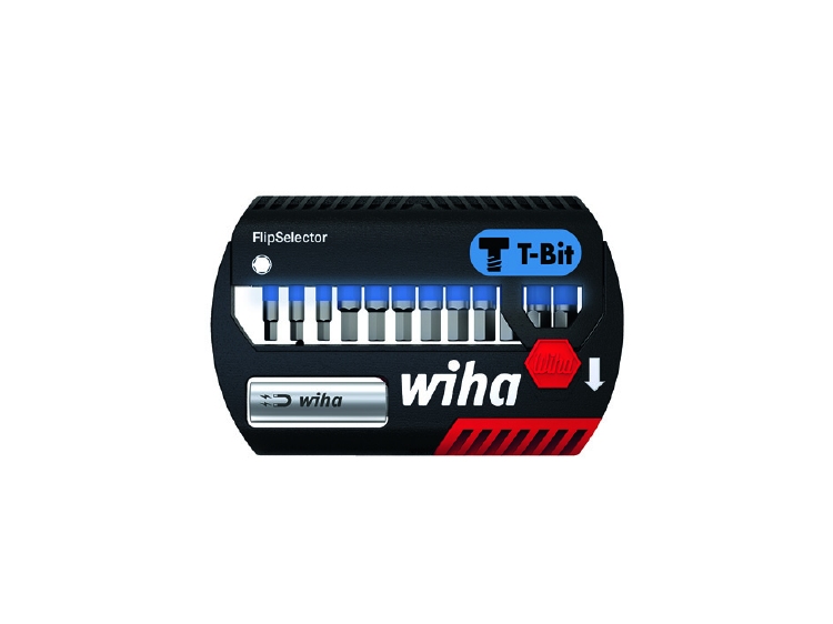 Wiha Bitset FlipSelector T-bit 25 mm  Zeskant 13-delig 1/4"