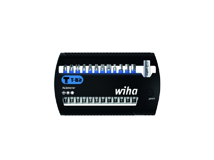 Wiha Bitset XLSelector T-bit 50 mm Phillips, TORX®, zeskant