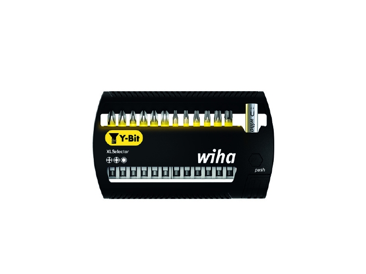 Wiha Bitset XLSelector Y-bit 50 mm  Phillips, Pozidriv, TORX