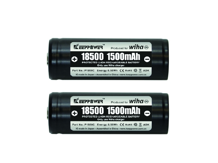 Wiha Reserveaccu's 18500 Li-ion 2 st. in box (41914) 1st.