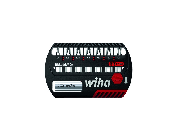 Wiha Bitset BitBuddy® TY-bit 29 mm Pozidriv 8-delig 1/4" (42