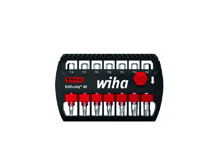 Wiha Bitset BitBuddy® TY-bit 49 mm TORX® 7-delig 1/4" (42115