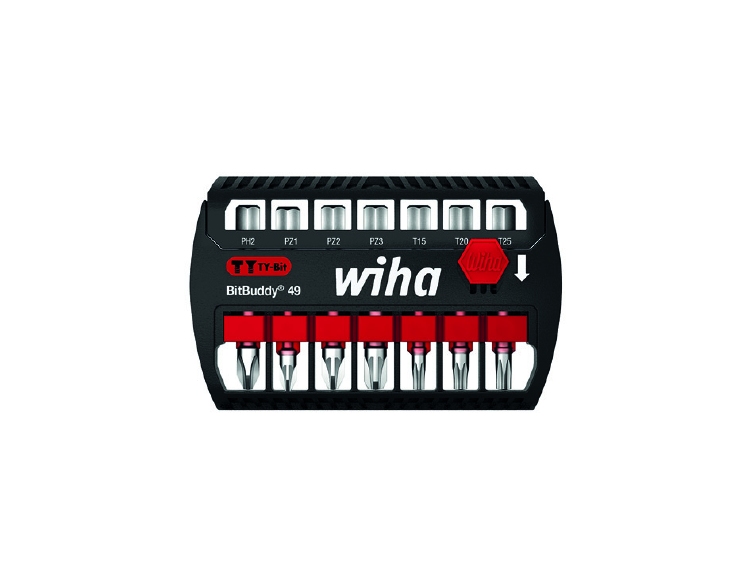 Wiha Bitset BitBuddy® TY-bit 49 mm Phillips, Pozidriv, TORX®