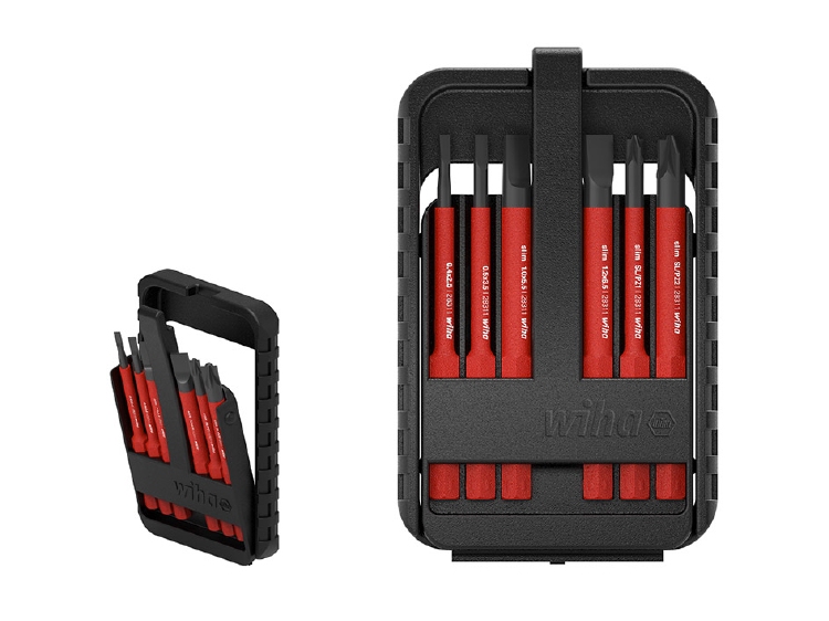 WIHA - SLIMBIT ELECTRIC BIT SET - TORX® - 6 pcs in slimBit b
