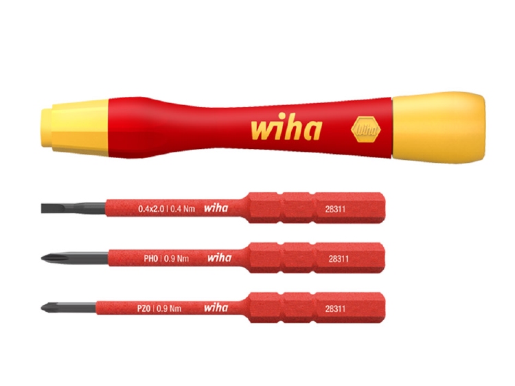 WIHA - FIJNSCHROEVENDRAAIERSET PICO FINISH® SLIMVARIO® ELECT