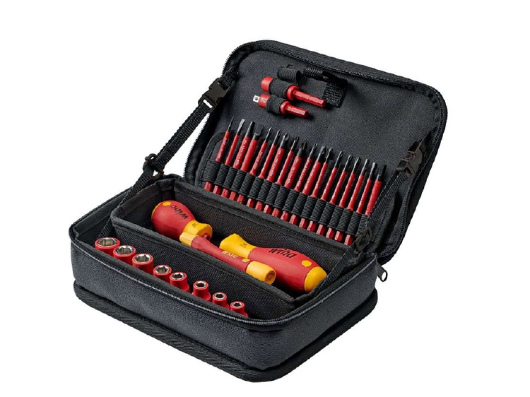 Wiha Tool set slimVario® electric mixed - 31 pcs in function