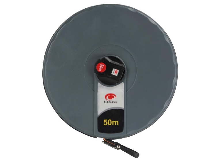 MEETLINT - MET GLASVEZEL - ABS-BEHUIZING - 50 m 1st.