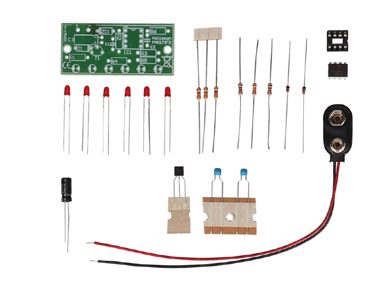 MINI CHASEREFFECT MET 6 LEDS 1st.