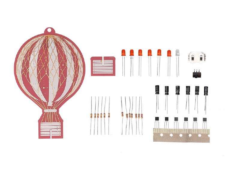 Retro Luchtballon - Educatieve Soldeerkit 1st.