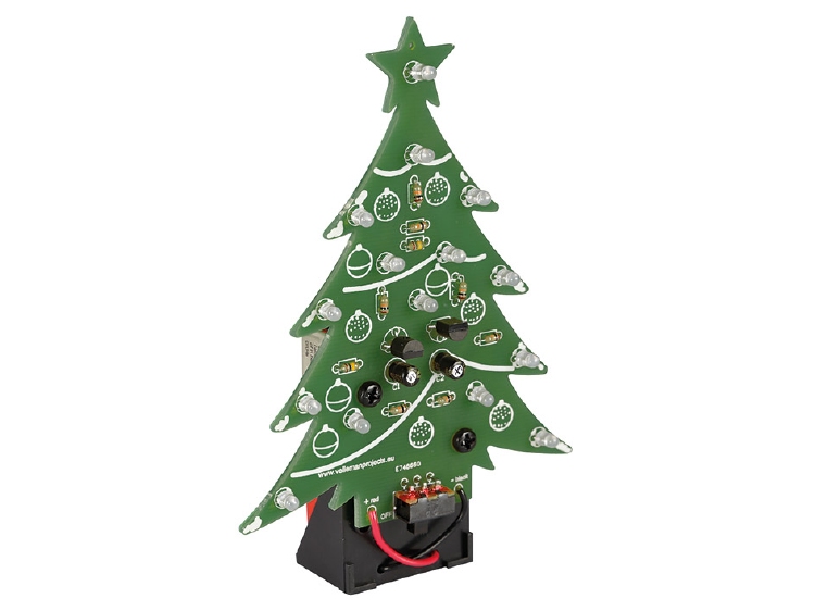 KERSTBOOM - BLAUWE LEDs - AAN/UIT-SCHAKELAAR 1st.