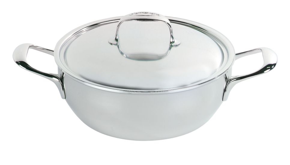 Atlantis conische sudderpot met inox deksel 24 cm