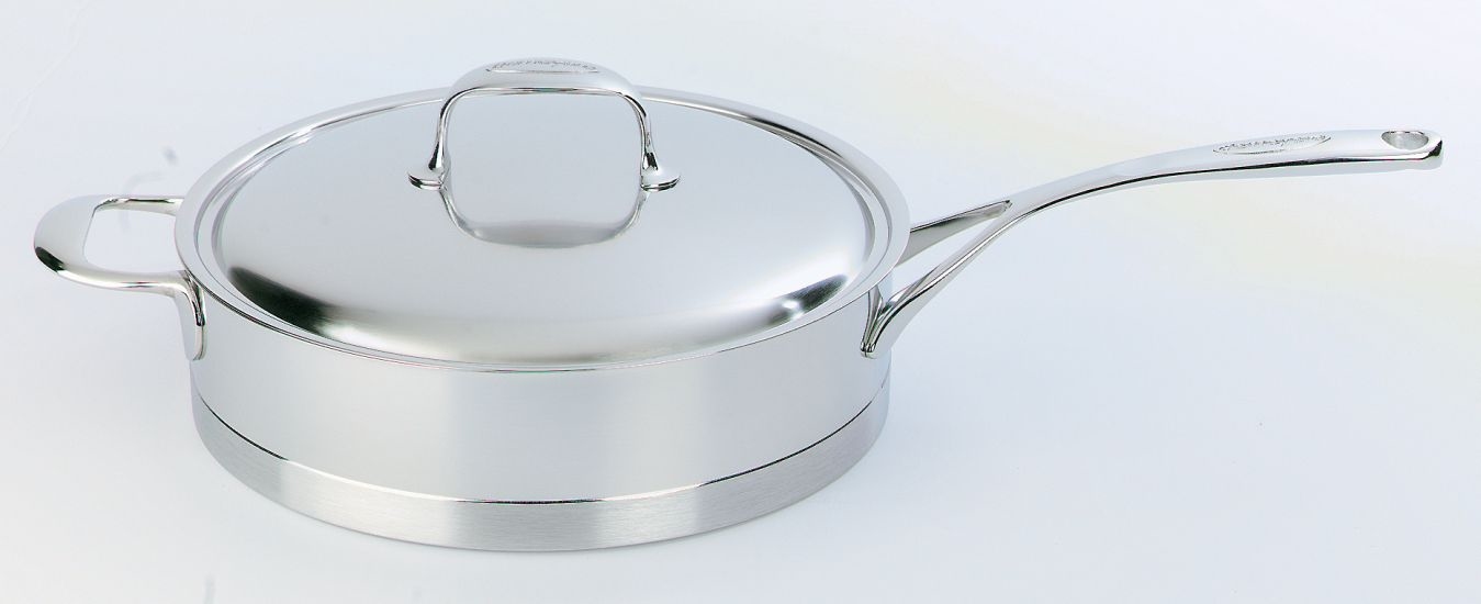 Atlantis lage sauteuse met deksel 24 cm