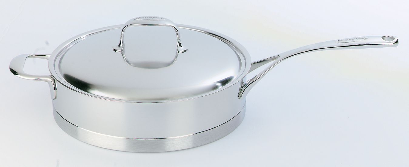 Atlantis lage sauteuse met deksel 28 cm