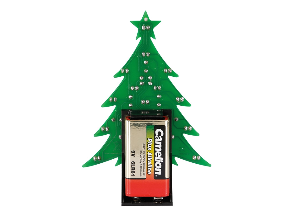KERSTBOOM - BLAUWE LEDs - AAN/UIT-SCHAKELAAR 1st.