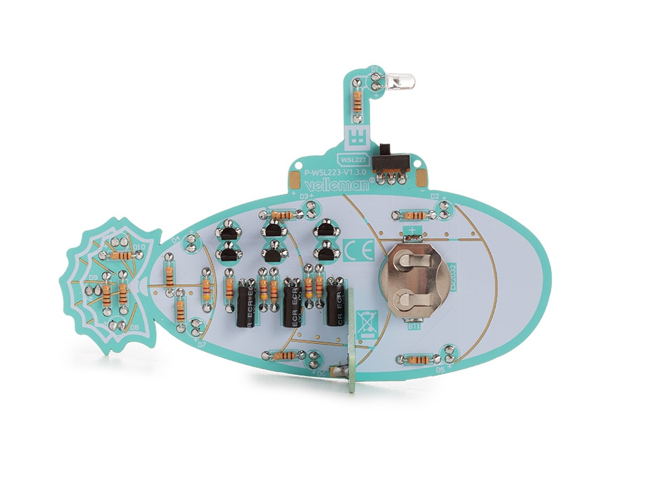 Retro Duikboot - Educatieve Soldeerkit 1st.