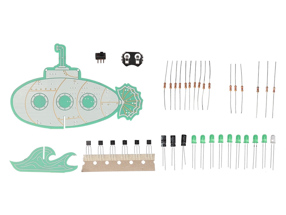 Retro Duikboot - Educatieve Soldeerkit 1st.