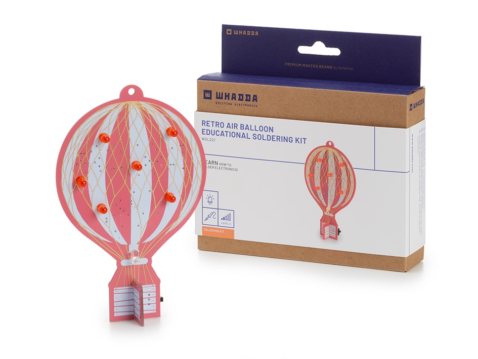 Retro Luchtballon - Educatieve Soldeerkit 1st.