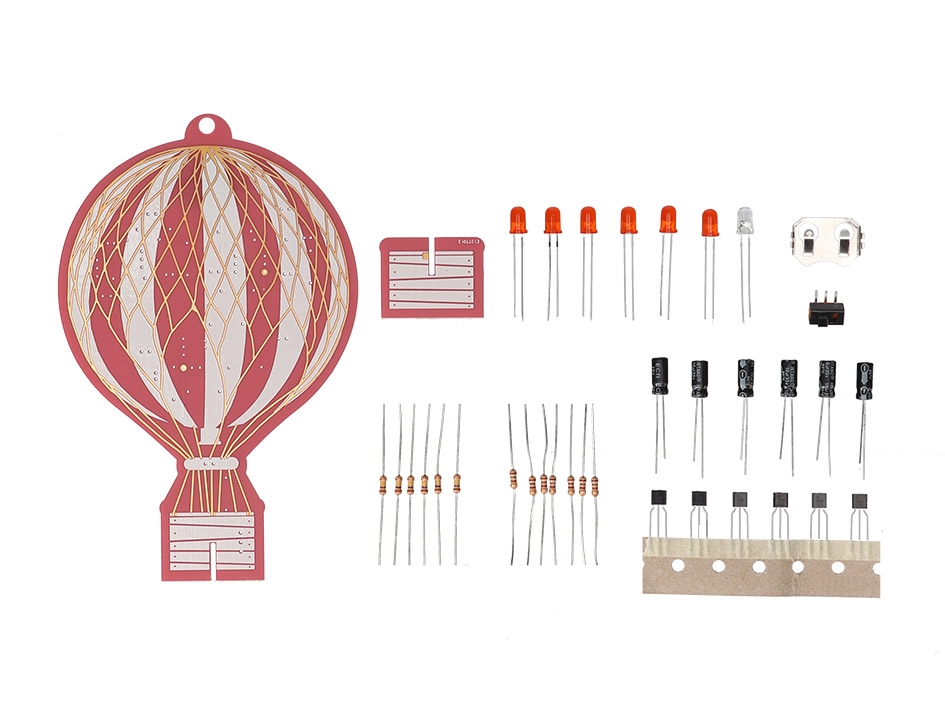 Retro Luchtballon - Educatieve Soldeerkit 1st.