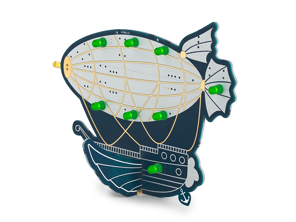 Retro Zeppelin - Educatieve Soldeerkit 1st.