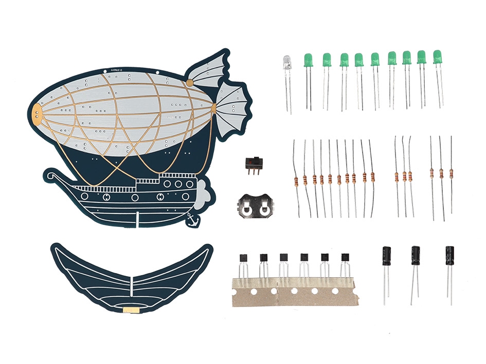 Retro Zeppelin - Educatieve Soldeerkit 1st.