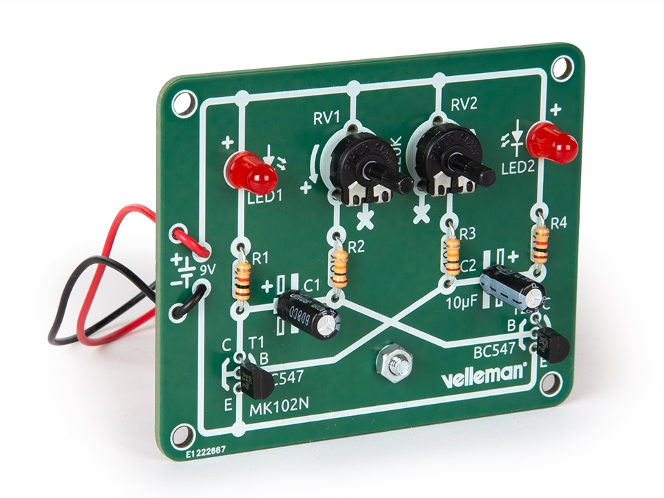 SOLDEERKIT - KNIPPERENDE LEDS 1st.