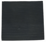 Geribde rubbermat 3mm, 1.2m breed, rol 10m