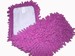 Mop Rasta VELCRO 44 x 13 cm violet