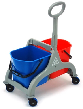 MopCar 2 - 2 x 15 l - BLAUW/ROOD