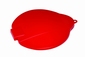 Emmerdeksel polipropyleen 373 x 25 x 310 mm rood