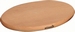 Ovale magnetische onderzetter - hout - 15 x 11 cm