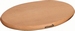Ovale magnetische onderzetter - hout - 21 x 15 cm