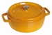 Lage Ronde Cocotte 26 cm - mosterd