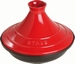 Tajine 28 cm - zwart-kers