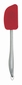 Siliconen pannenlikker (greep van inox 18/10) - rood - 30,5