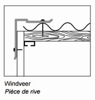 POLYSCALA WINDVEER UNIVERSEEL 2M ANTRACIET