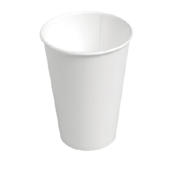 Wegwerp drinkbekers - 180 ml - WIT - 100 stuks