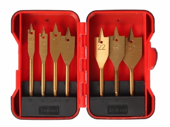 SET SPEEDBOREN - TITANIUM COATING - 7-delig 1st.