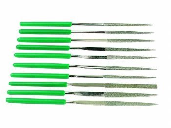 SET VAN 10 DIAMANTPOEDERVIJLEN 1st.