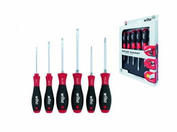 Wiha Schroevendraaierset SoftFinish sleufkop, Phillips 6-del