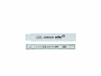 Wiha Duimstok Longlife® 1 m metrisch, 10 delen (27061) geel
