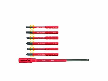 Wiha Bitset slimBit electric assorti met slimBit houder 7-de