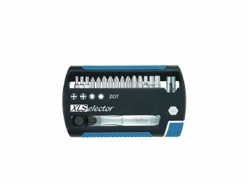 Wiha Bitset XLSelector Standard 25 mm assorti 17-delig met b