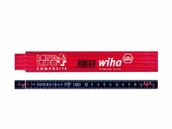 Wiha Duimstok LongLife® Plus Composite 2 m metrisch, 10 dele